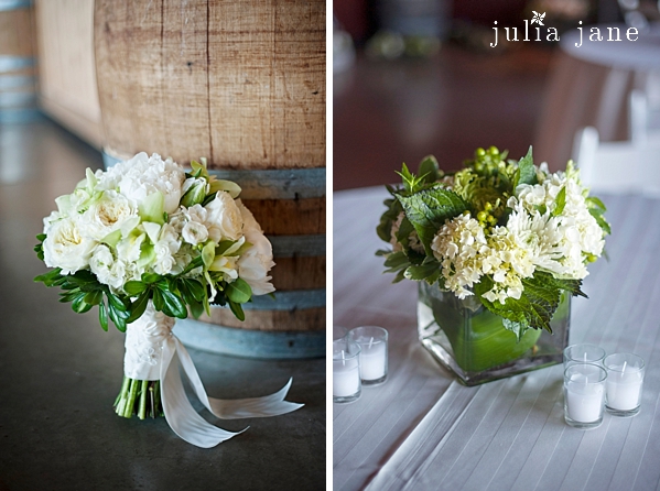 green and white wedding details by connecticut wedding photographer julia jane studios
